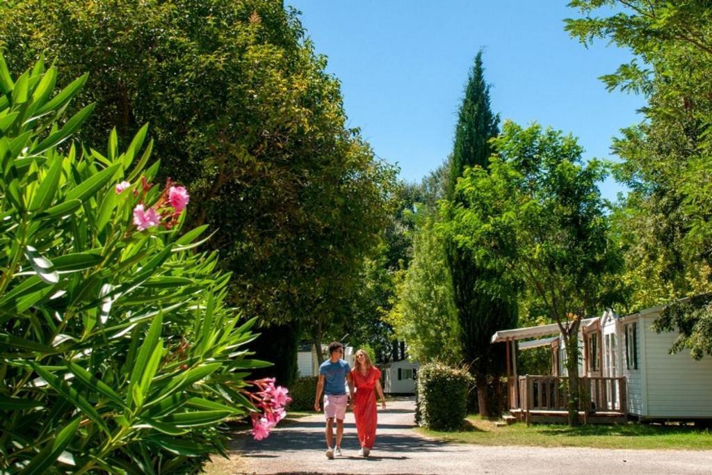 Mobil Home Tout Confort 6 Personnes Climatise Au Pied Du Luberon La Roque-d'Antheron Buitenkant foto